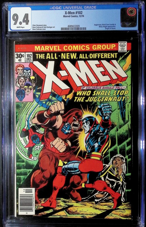 X-Men #103 (1963) CGC 9.4