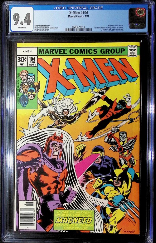 X-Men #104 (1963) CGC 9.4