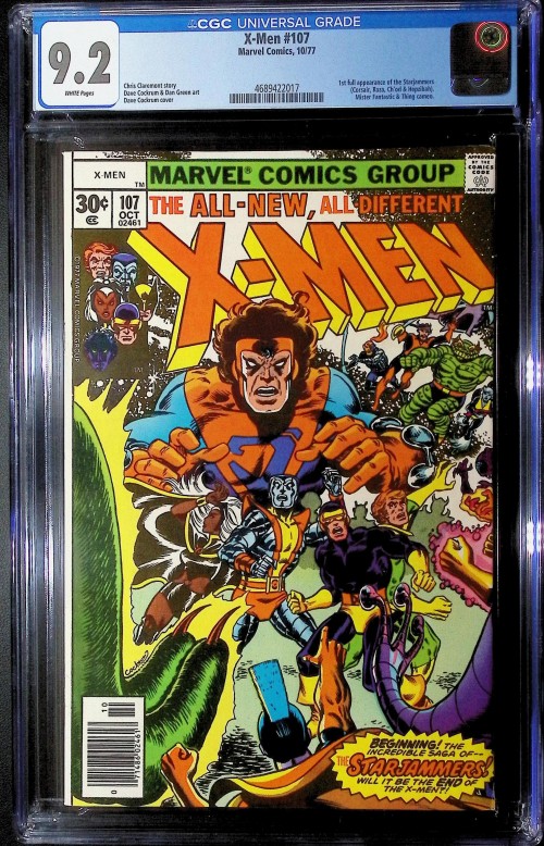 X-Men #107 (1963) CGC 9.2