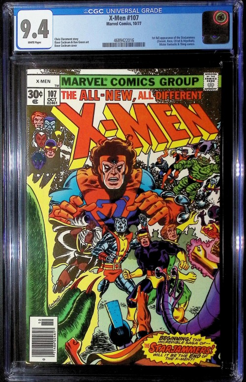 X-Men #107 (1963) CGC 9.4