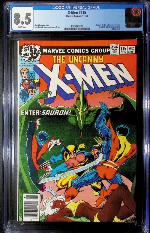 X-Men #115 (1963) CGC 8.5