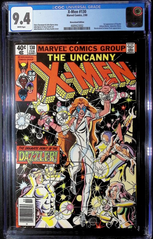 X-Men #130 (1963) newsstand CGC 9.4