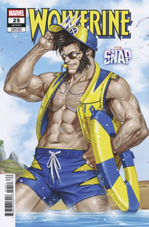 Wolverine #25 (2024) lee marvel snap swimsuit variant