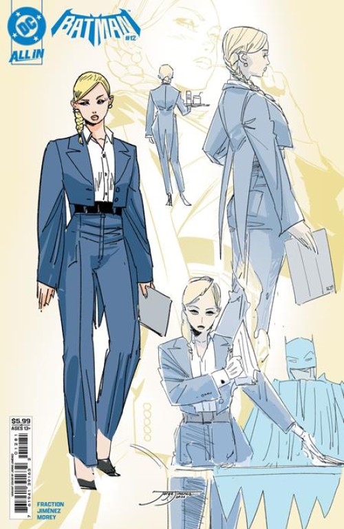 Batman #12 (2025) cover g jimenez verity pennyworth design variant