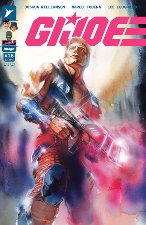 GI Joe #18 (2024) second print cover b ito variant