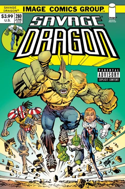 Savage Dragon #280 (1993) second print