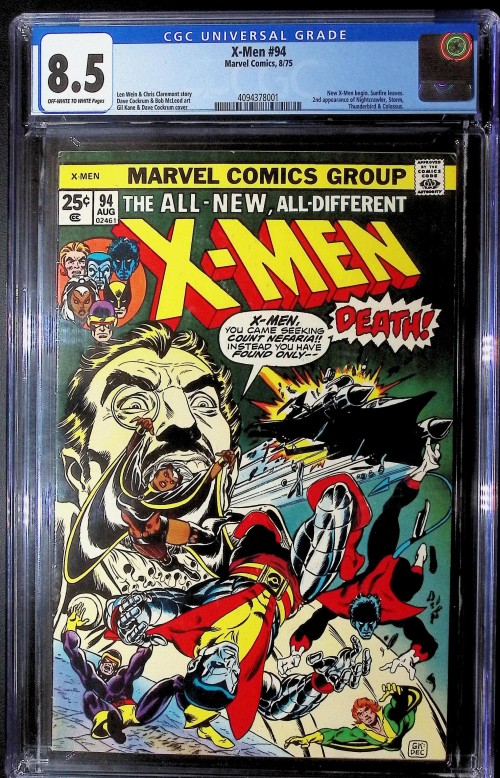 X-Men #94 (1963) CGC 8.5