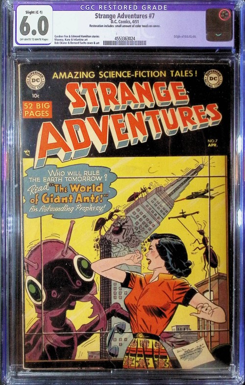 Strange Adventures #7 (1950) CGC 6.0 (C)