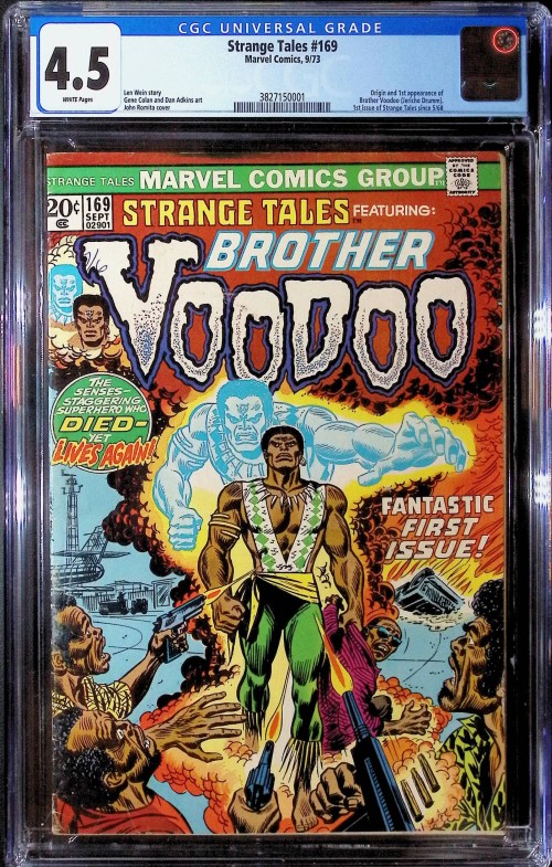Strange Tales #169 (1973) CGC 4.5
