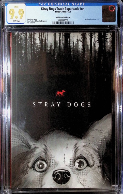 Stray Dogs TPB CGC 9.9 exclusive cover