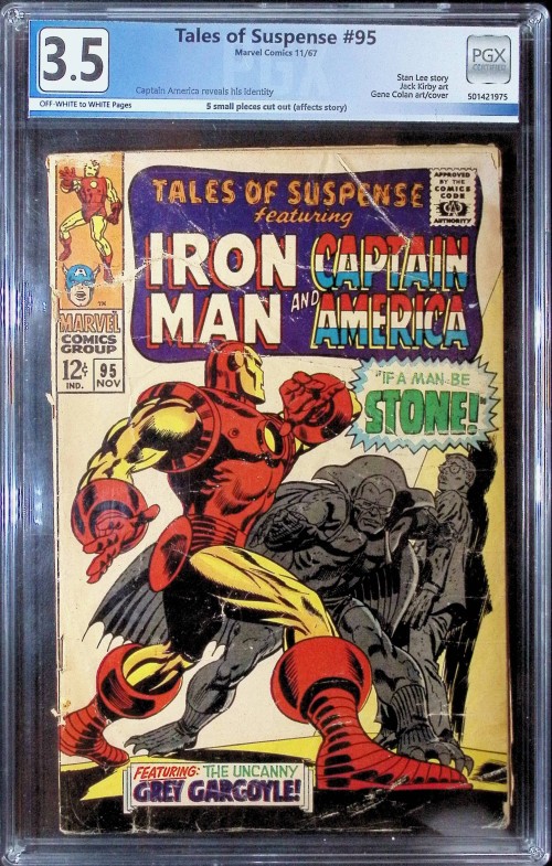 Tales Of Suspense #95 PGX 3.5