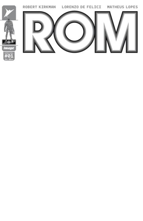 ROM Special #1 (2026) cover e blank variant