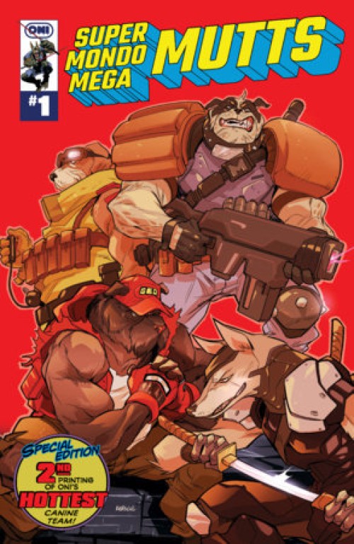 Super Mondo Mega Mutts #1 (2026) second print
