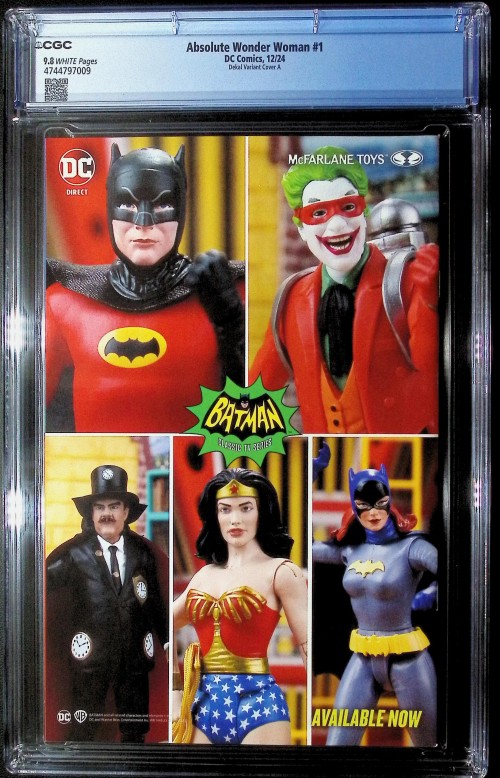 Absolute Wonder Woman #1 (2024) cover d dekal variant CGC 9.8
