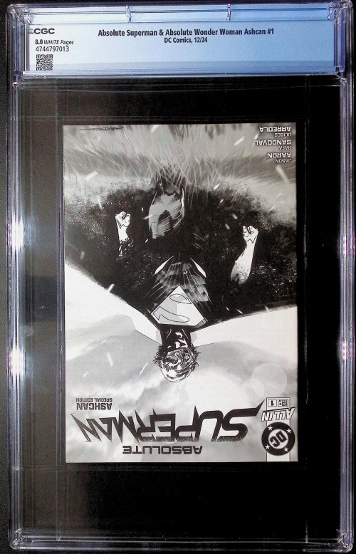 Absolute Superman Wonder Woman #1 (2024) nycc ashcan CGC 8.0