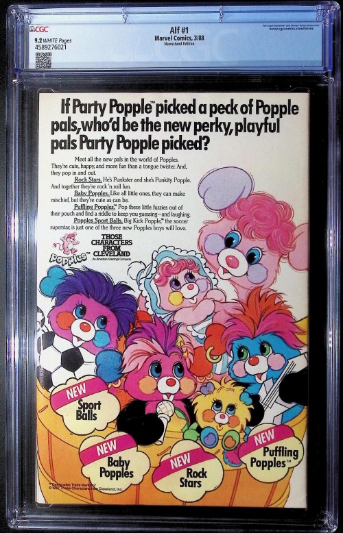Alf #1 (1988) CGC 9.2 newsstand variant