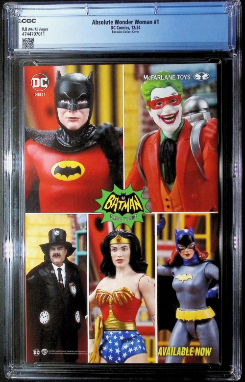 Absolute Wonder Woman #1 (2024) cover f panosian variant CGC 9.8