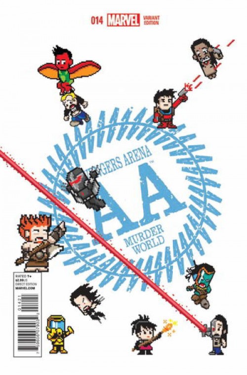 Avengers Arena #14 (2013) 8-bit variant