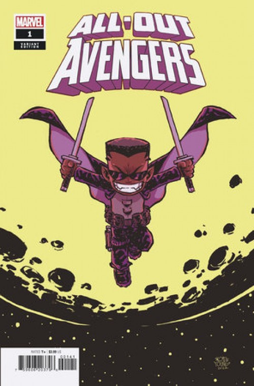 All Out Avengers #1 young variant