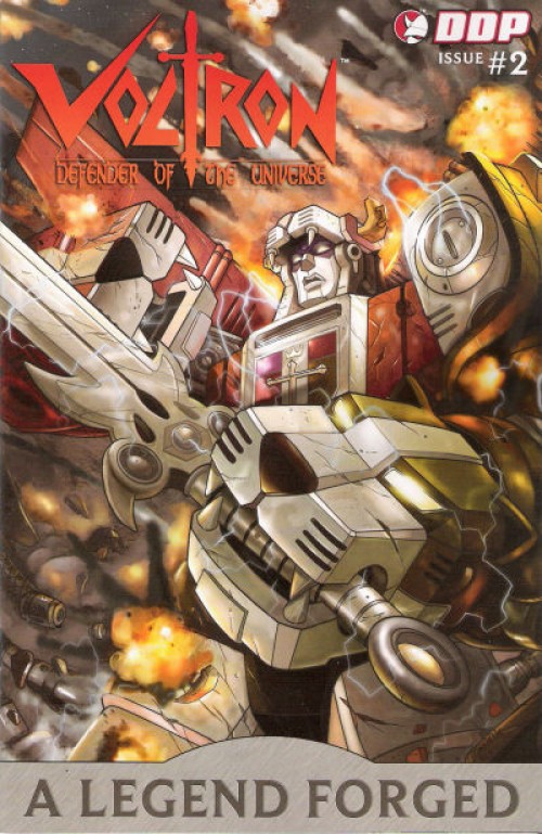 Voltron A Legend Forged #2 (2008) cover d