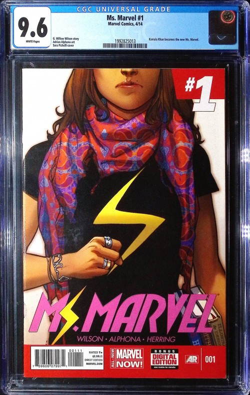 Ms Marvel #1 (2014) CGC 9.6