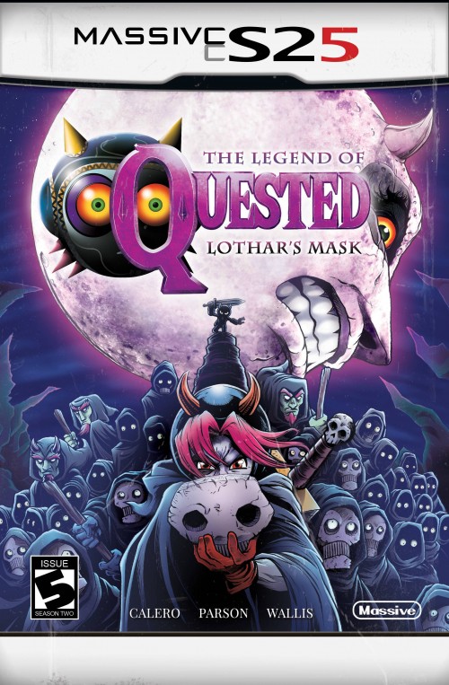 Quested #5 (2023) cover c video game homage