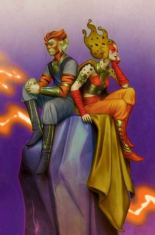 Thundercats Cheetara #3 cover l puebla virgin variant