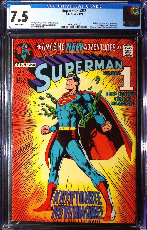 Superman #233 (1939) CGC 7.5