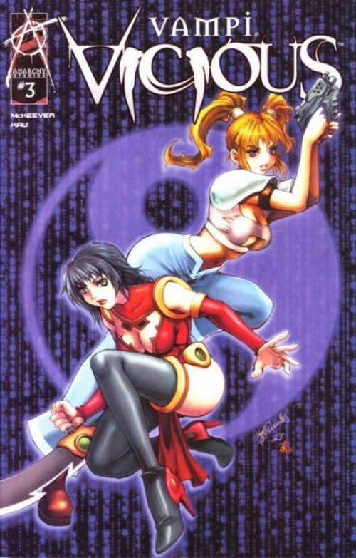 Vampi Vicious #3 (2003) cover a