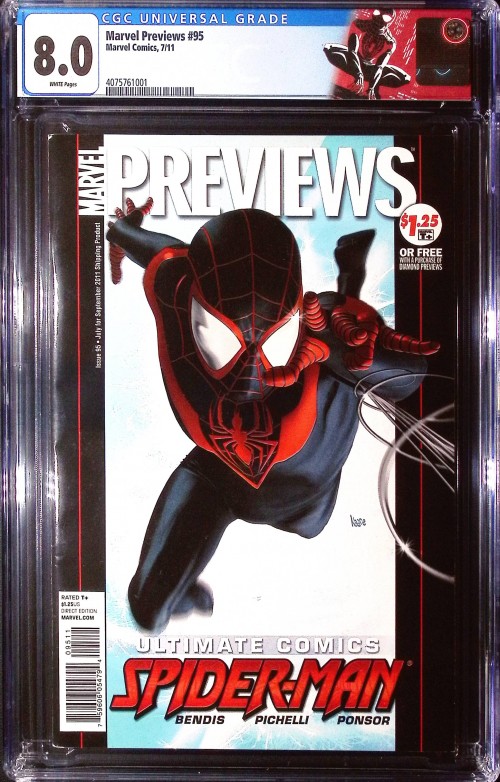 Marvel Previews #95 CGC 8.0