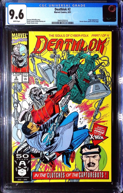 Deathlok #2 (1991) CGC 9.6