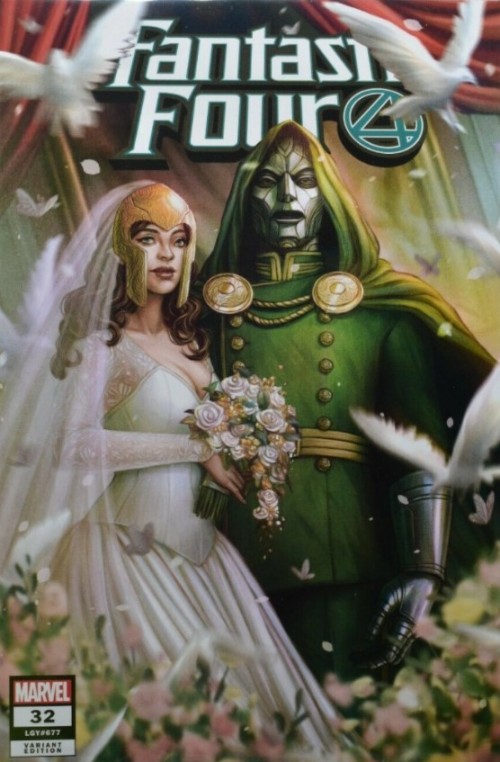 Fantastic Four #32 (2018) edge variant