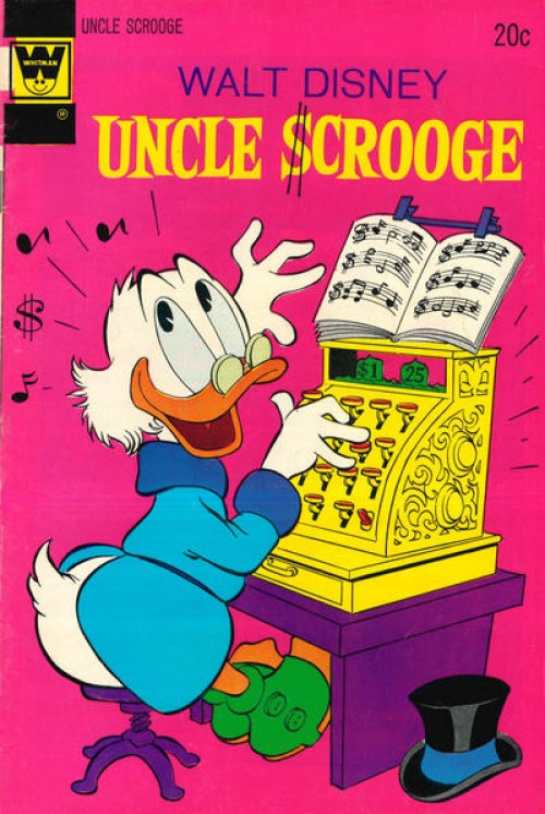 Uncle Scrooge #106 (1963) whitman edition