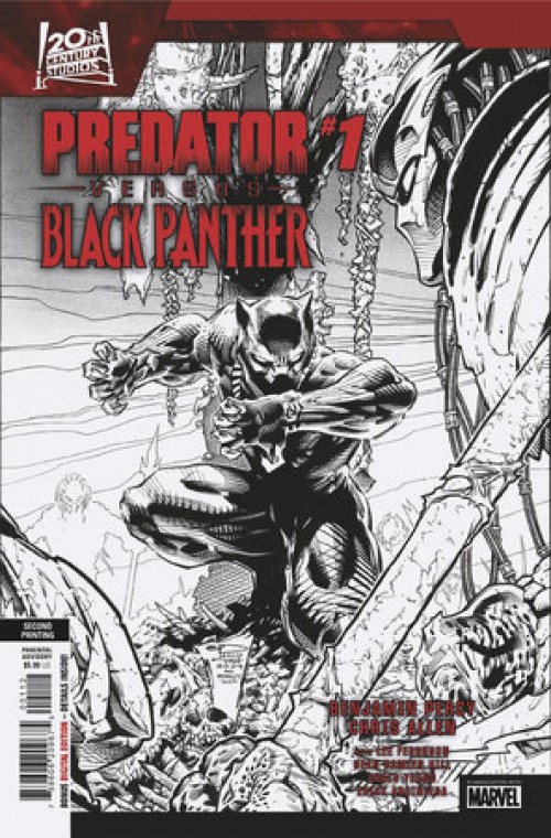 Predator Vs Black Panther #1 (2024) second print
