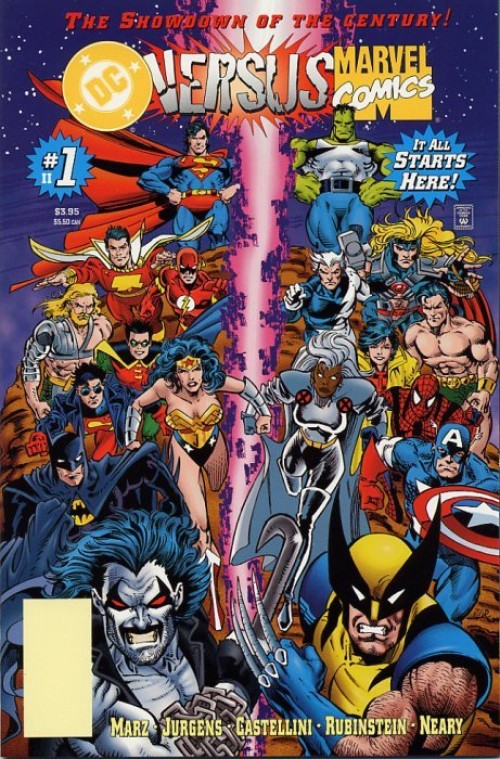 DC vs Marvel #1 (1996) second print