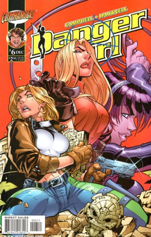 Danger Girl #6 (1999) madureira cover