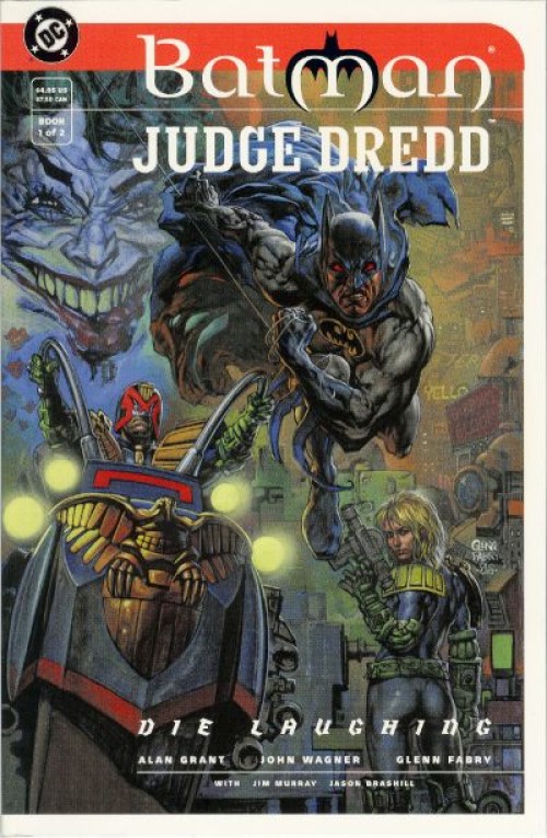 Batman Judge Dredd Die Laughing #1 (1998)