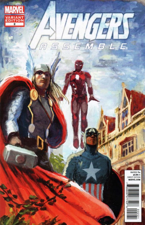 Avengers Assemble #2 (2012) hans avengers art appreciation variant