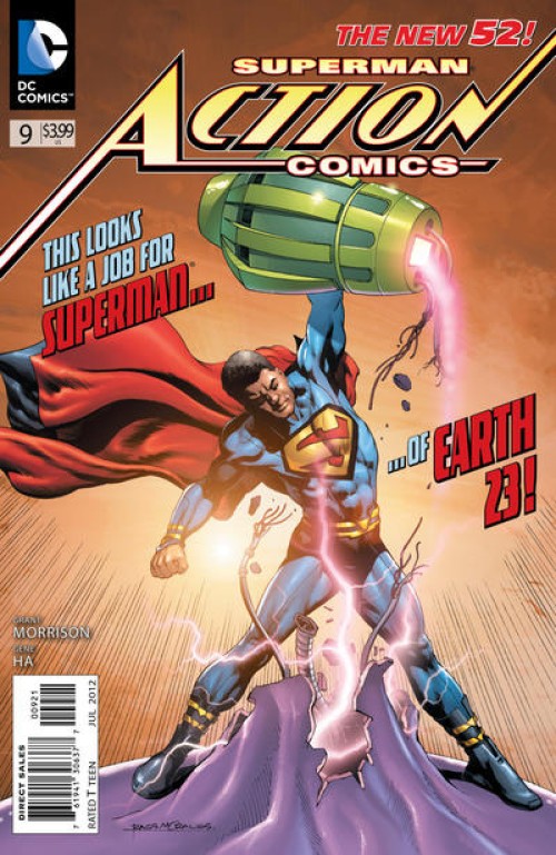 Action Comics #9 (2011) variant