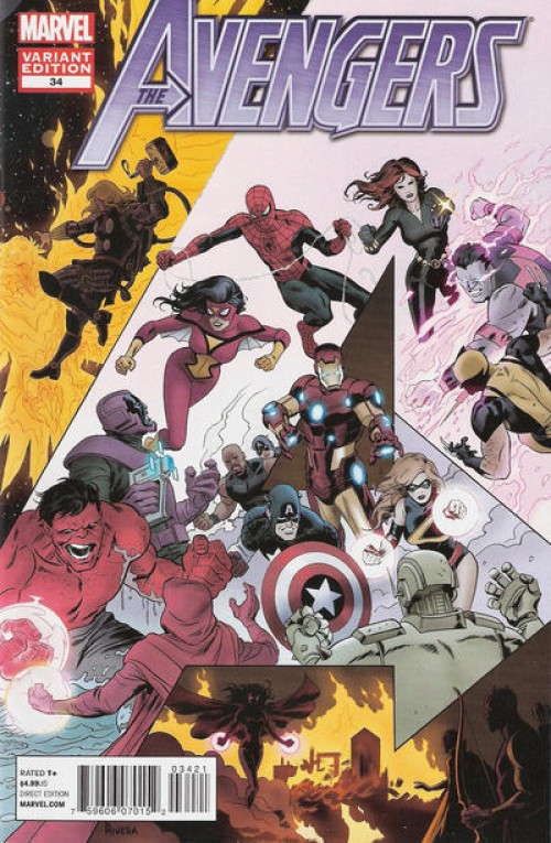 Avengers #34 (2010) variant