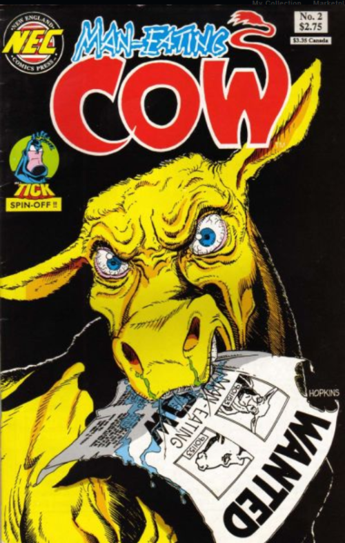 Man Eating Cow #2 (1992)