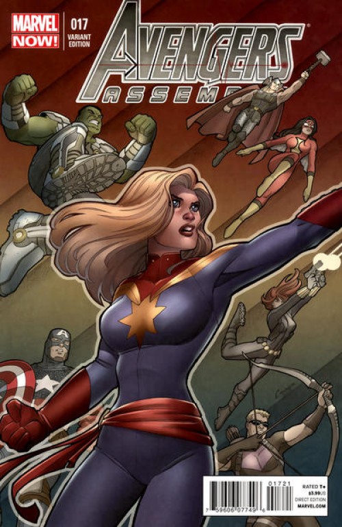Avengers Assemble #17 (2012) connor cover