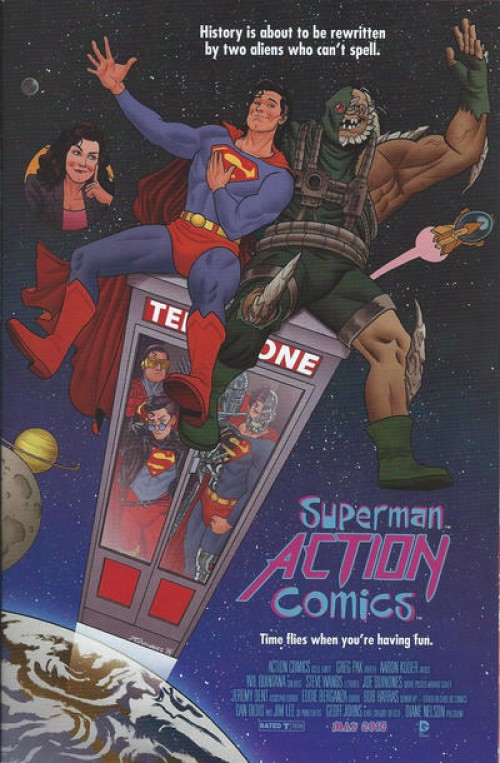 Action Comics #40 (2011) movie poster variant