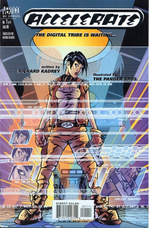 Accelerate #1-4 comic set