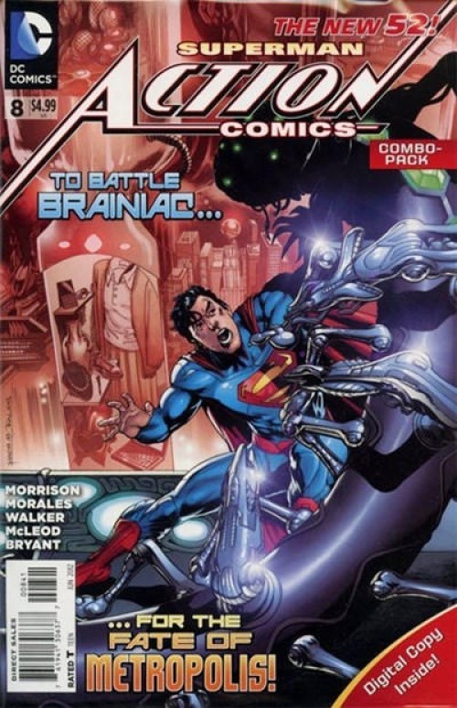 Action Comics #8 (2011) combo pack
