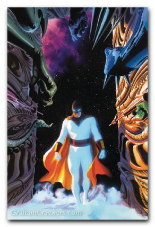 Space Ghost #1 (2025) cover q ross virgin variant