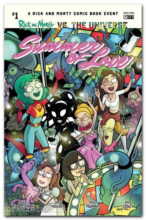 Rick And Morty Vs The Universe Summer Of Love #1 (2025) cover b little variant