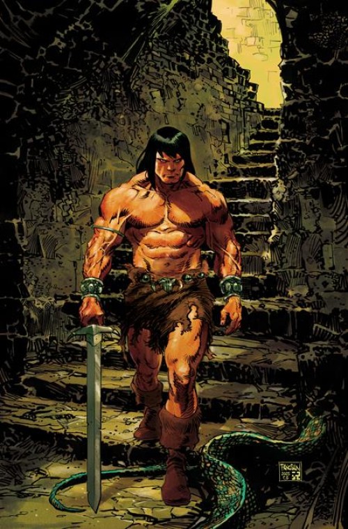 Conan The Barbarian #24 (2023) cover d panosian foil virgin variant