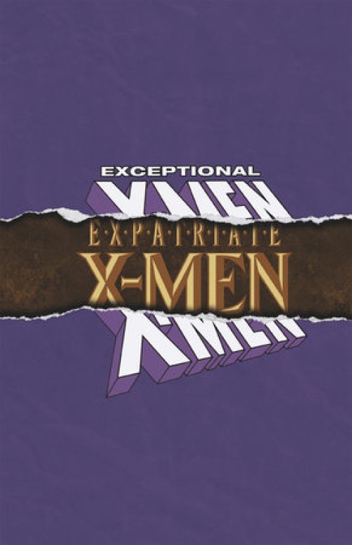 Exceptional X-Men #13 (2024) foreshadow logo variant