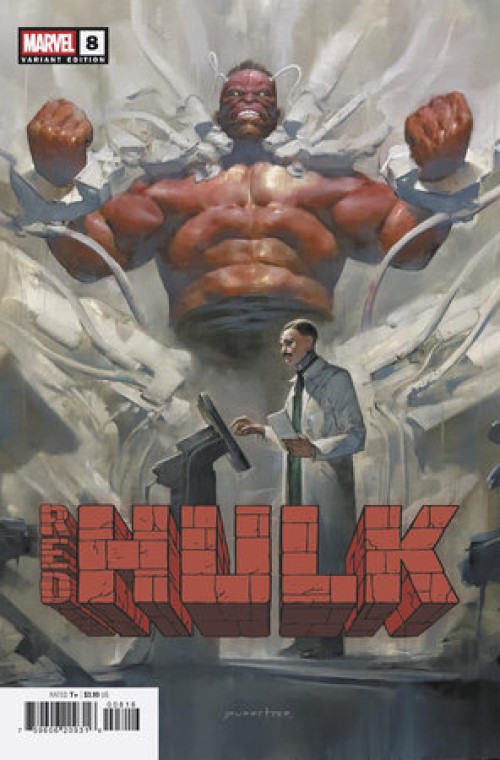 Red Hulk #8 (2025) lee variant